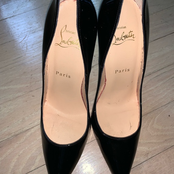 So Kate Patent Pointed-Toe Red Sole Pump - Picture 9 of 11